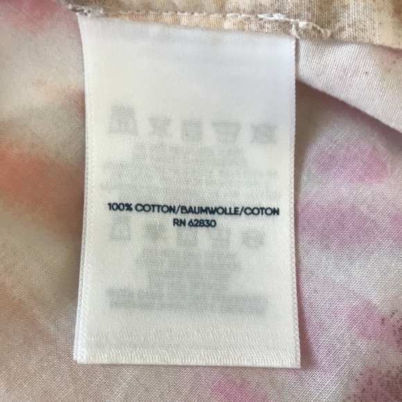 Land’s End White Burst Tie Dye Dress Size Small - Picture 6 of 7